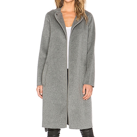 Vince Jackets & Blazers - Vince Wool Blend Car Coat Gray
